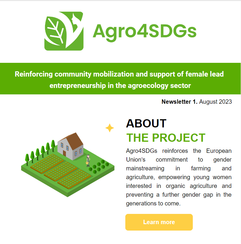 Megjelent az Agro4SDGs projekt első hírlevele!