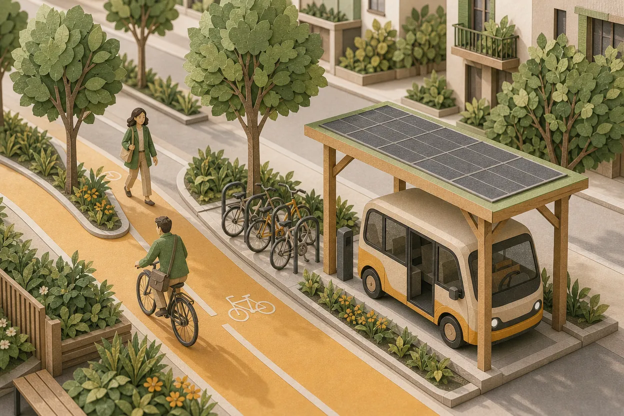 Fenntartható városi mobilitás és tiszta energia.